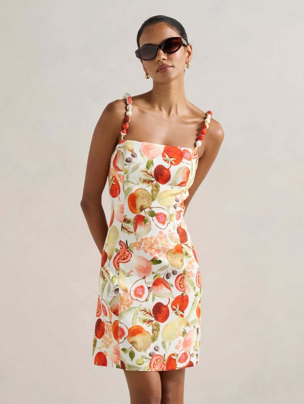 NWT Ever New Fruit Print Sasha Dress 8